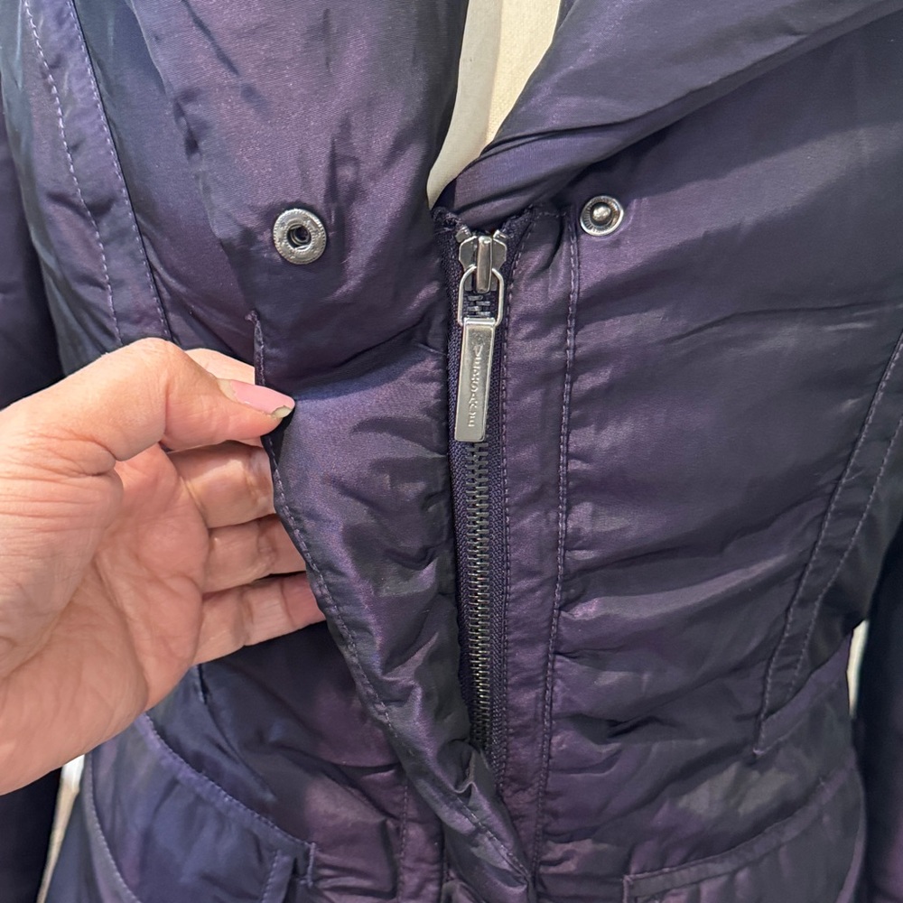 Authentic Versace Purple Puffer Jacket - image 6